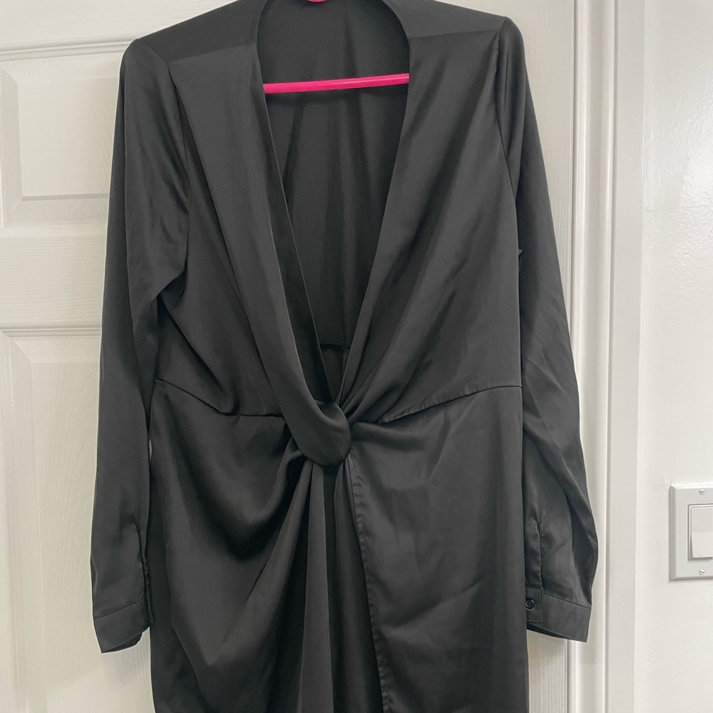 Black XL maxi fashion nova dress